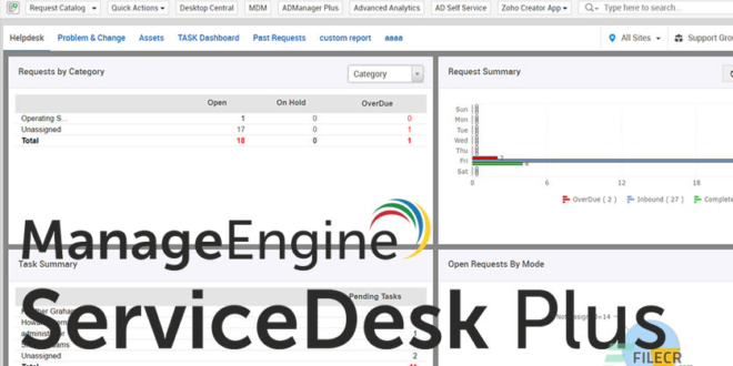 Manage Engine Service Desk Plus Educore